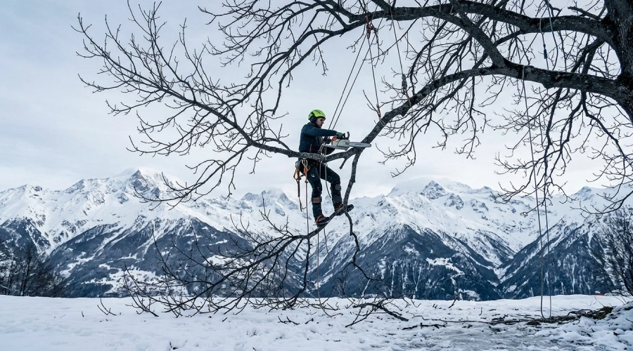 Élagage hivernal en Haute-Tarentaise : pourquoi et comment tailler vos arbres pendant le repos végétatif